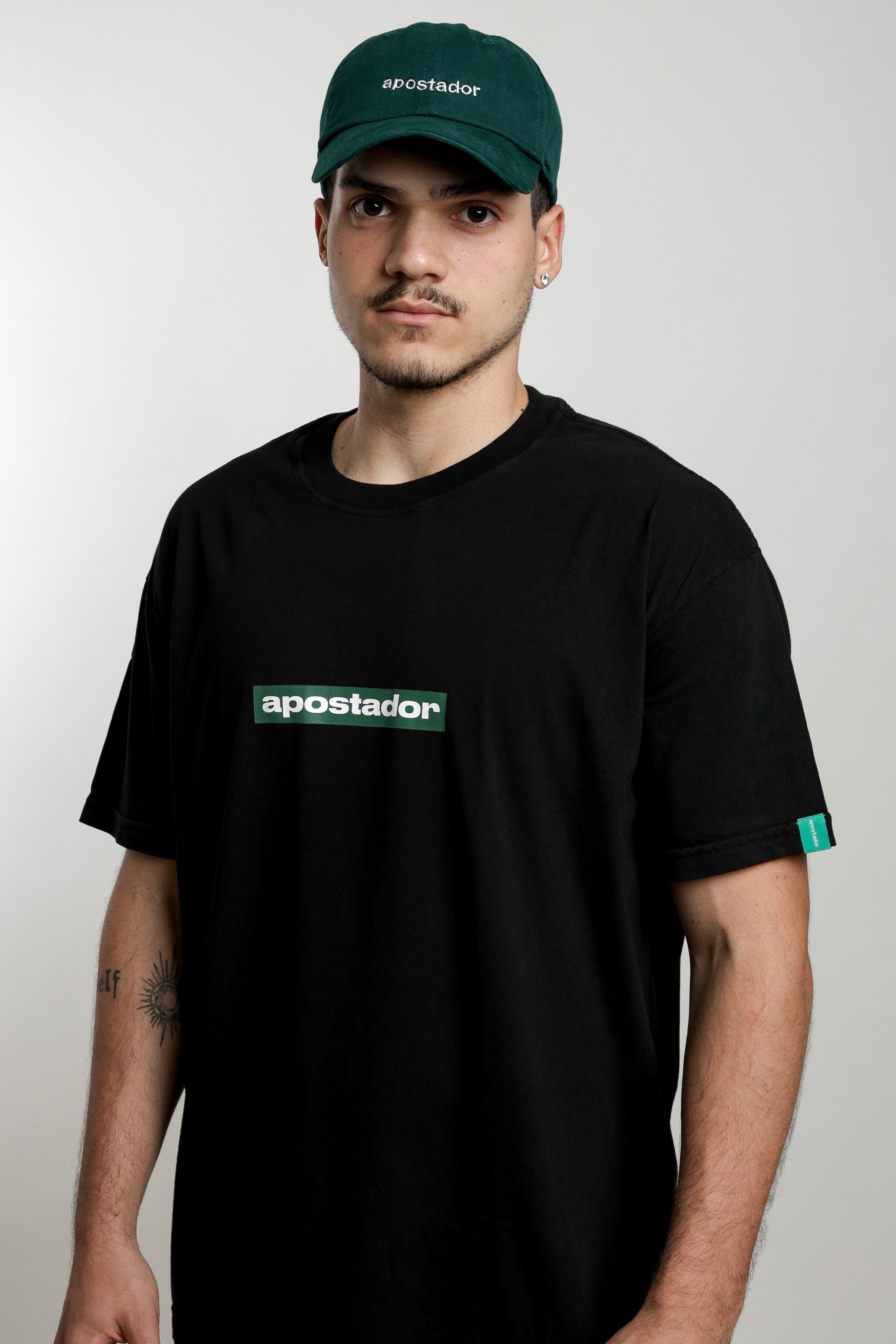 Camiseta Oversized Apostador Preta