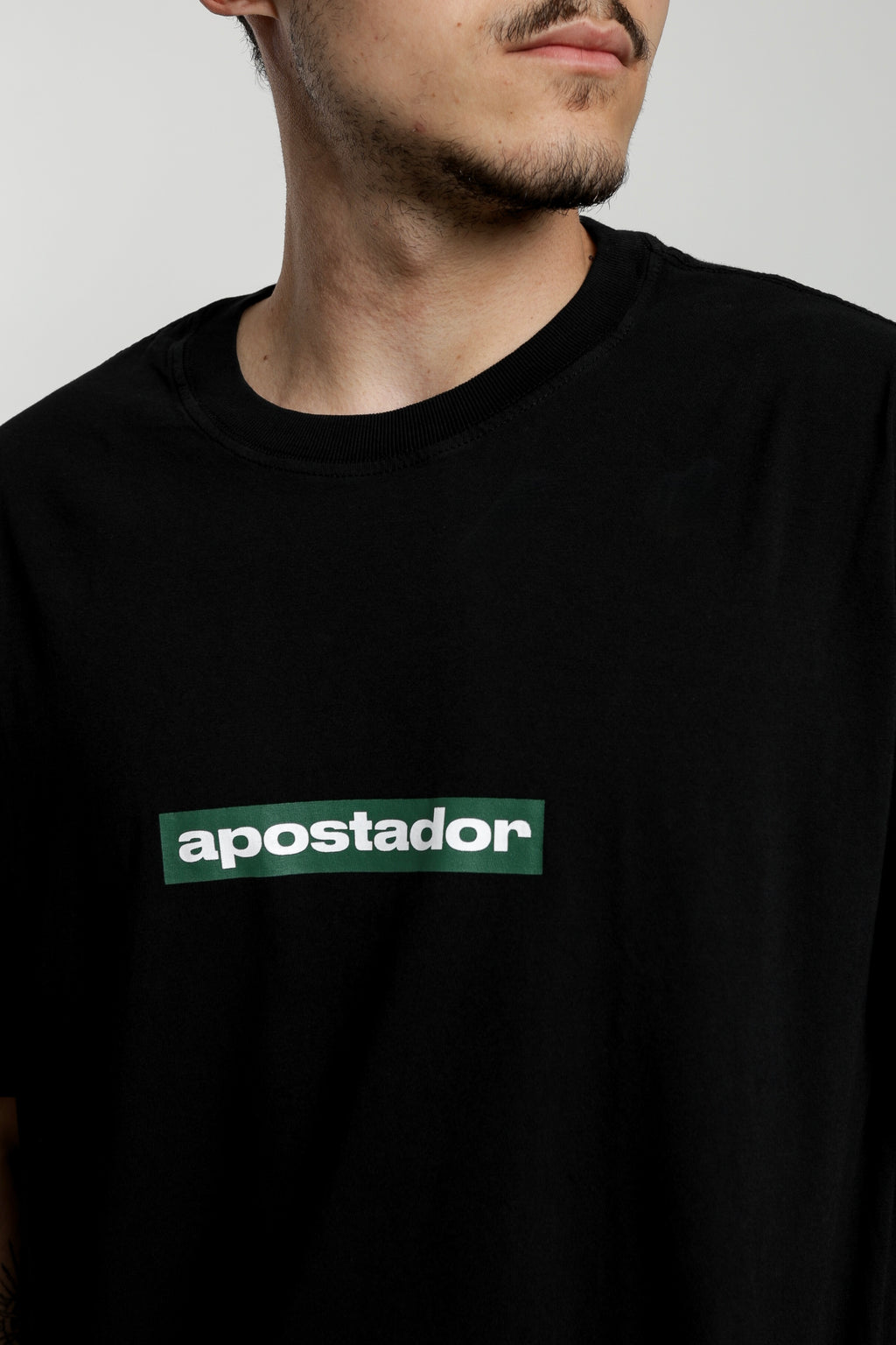Camiseta Oversized Apostador Preta