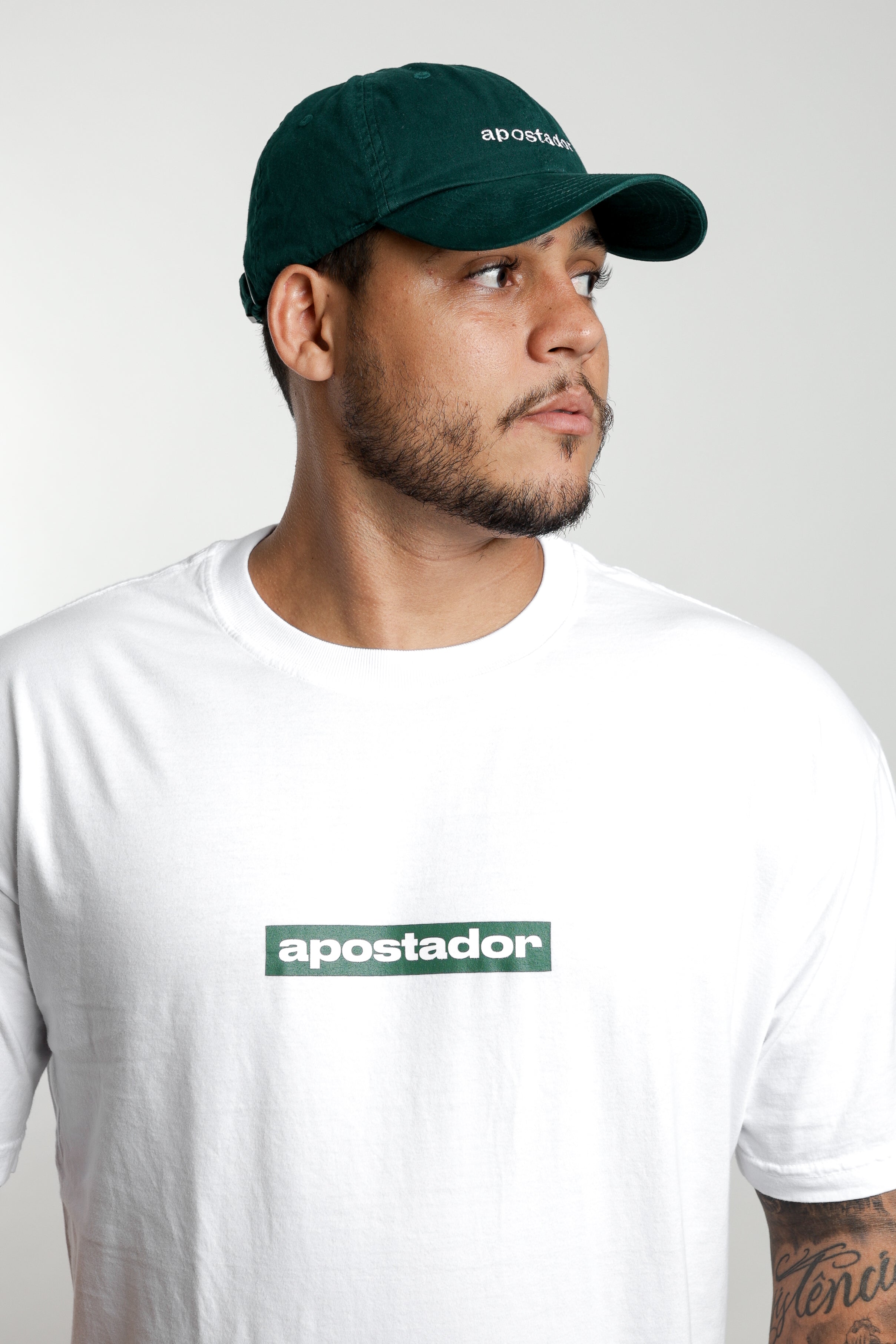 Camiseta Oversized Apostador Branca