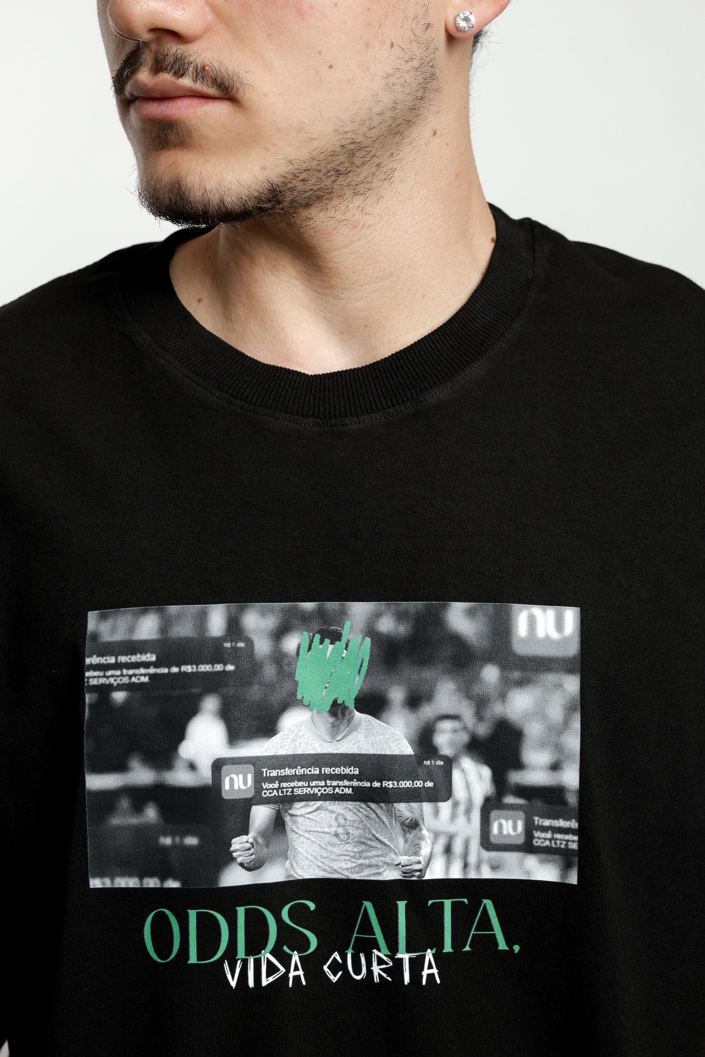 Camiseta Oversized Odds Alta