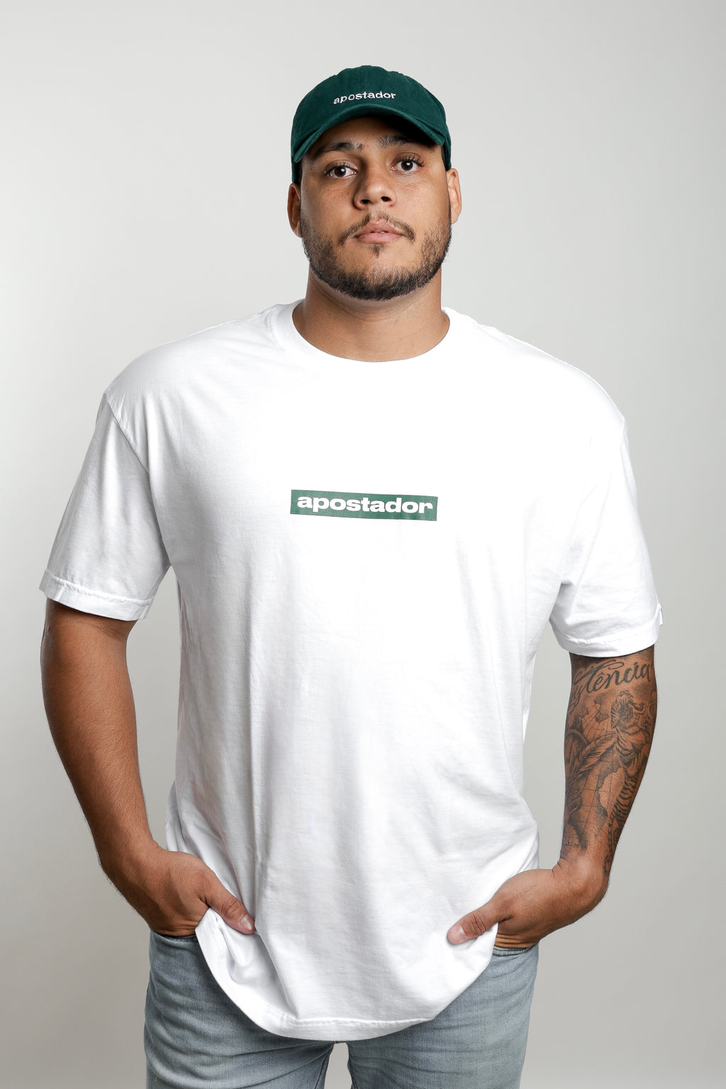 Camiseta Oversized Apostador Branca