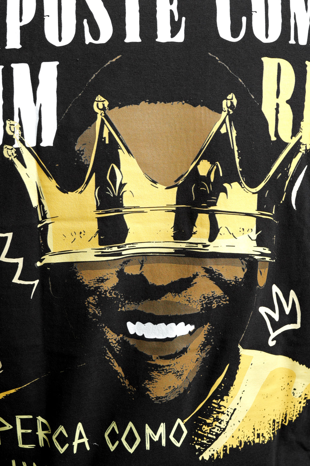 Camiseta Oversized Rei Pelé